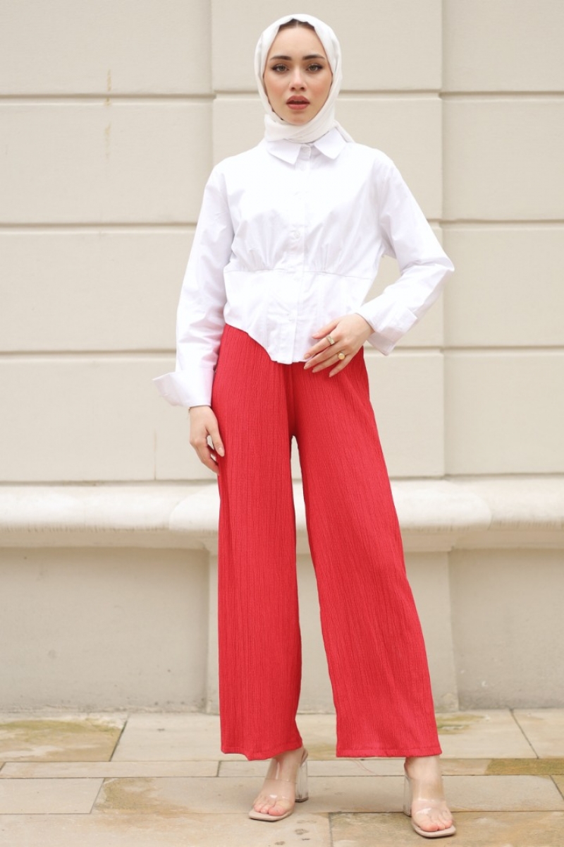 Viena Kırmızı Pantolon